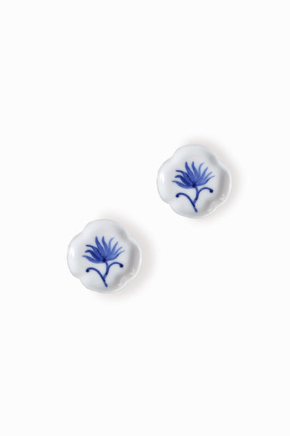 Porcelain Earrings. Floare la ureche Collection