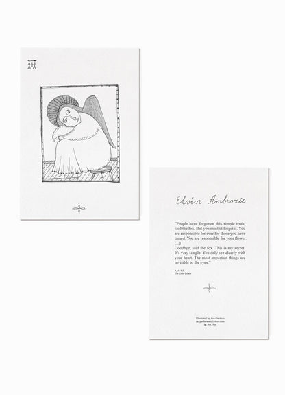 Baptism invitation, set of 50