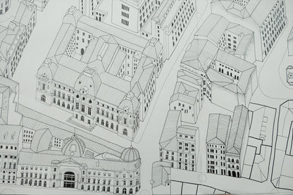 Illustrated Maps and Buildings
